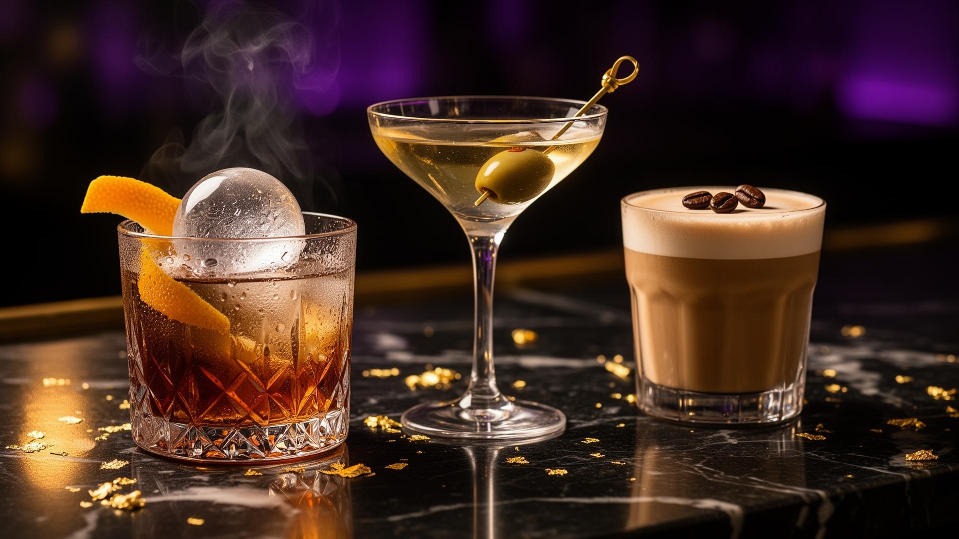 Signature citrus cocktail